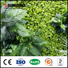 Hot sell vertical artificial green leaf wall for landscape decor